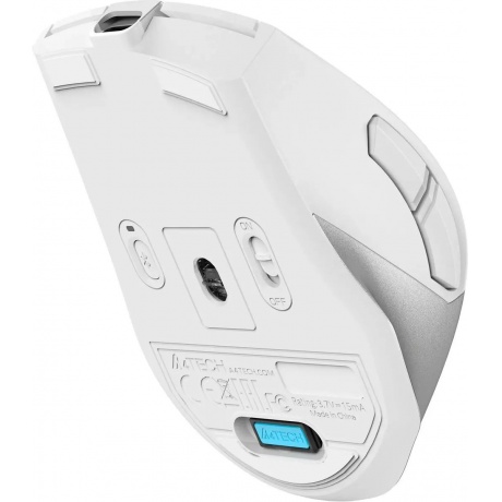 Мышь A4Tech Fstyler FB45CS Air White-Silver - фото 8