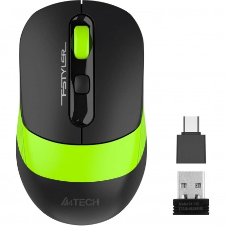 Мышь A4Tech Fstyler FG10CS Air Sports Green