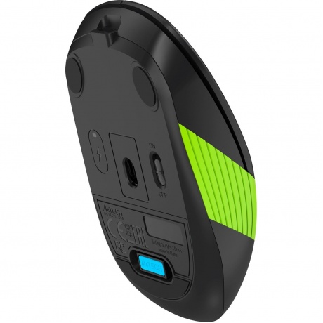 Мышь A4Tech Fstyler FG10CS Air Sports Green - фото 5