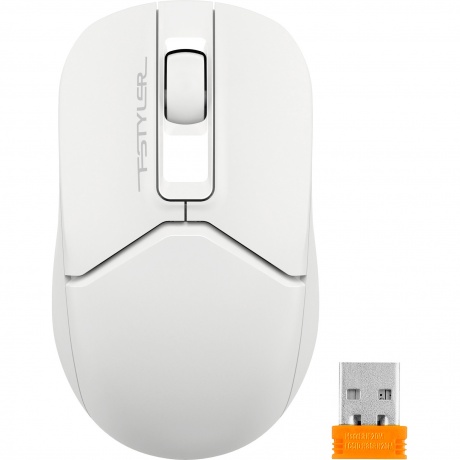 Мышь A4Tech Fstyler FG12 White - фото 2