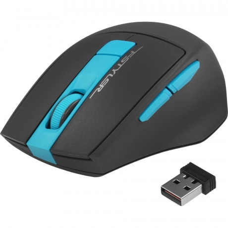 Мышь A4Tech Fstyler FG30S Grey-Blue - фото 1