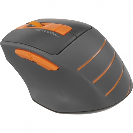 Мышь A4Tech Fstyler FG30S Grey-Orange - фото 2