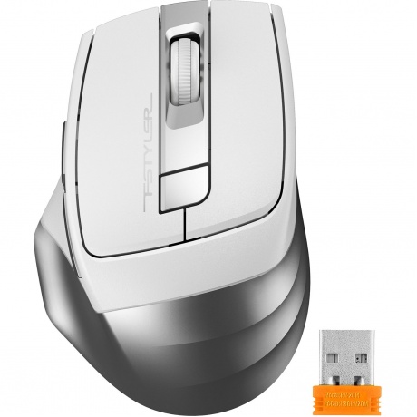 Мышь A4Tech Fstyler FG35S Silver - фото 4