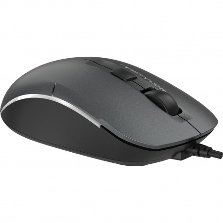 Мышь A4Tech Fstyler FM26 Grey-Black - фото 3