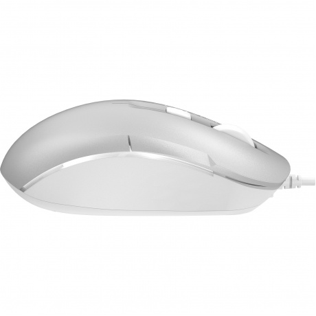 Мышь A4Tech Fstyler FM26S Icy White - фото 6