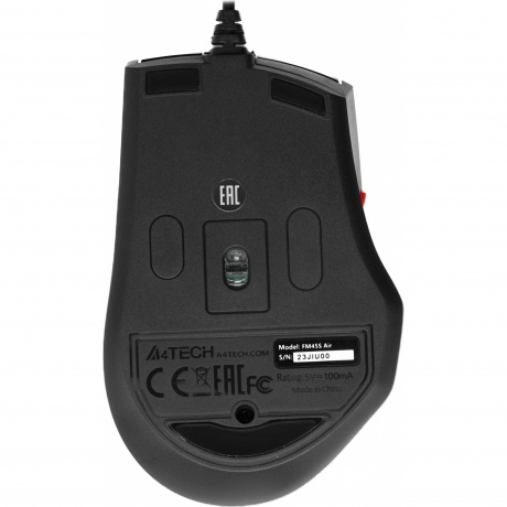 Мышь A4Tech Fstyler FM45S Air Red-Black - фото 2
