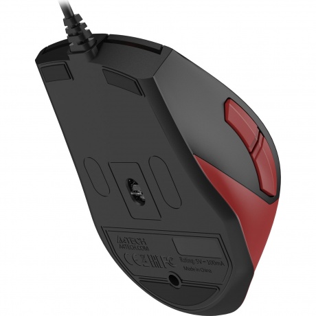 Мышь A4Tech Fstyler FM45S Air Red-Black - фото 7