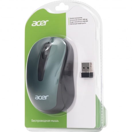 Мышь Acer OMR135 Green ZL.MCEEE.01I - фото 10