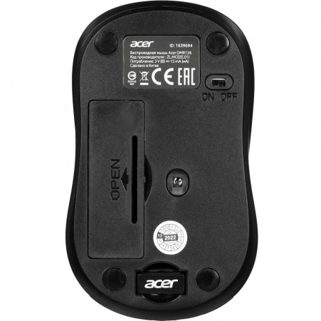 Мышь Acer OMR136 Red ZL.MCEEE.01J - фото 6
