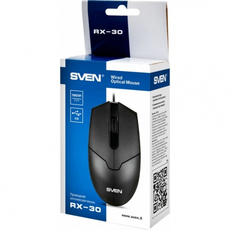 Мышь Sven RX-30 Black SV-018214 - фото 5