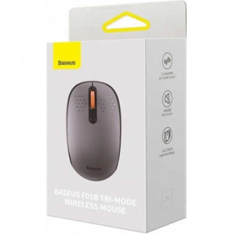 Мышь Baseus F01B Tri-Mode Frosted Gray (B01055503833-00) - фото 8