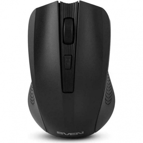 Мышь Sven RX-400W Wireless Mouse Black USB - фото 1
