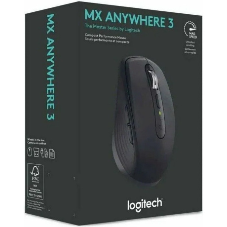 Мышь Logitech MX Anywhere 3S Mouse Graphite Wireless (910-006929) - фото 10
