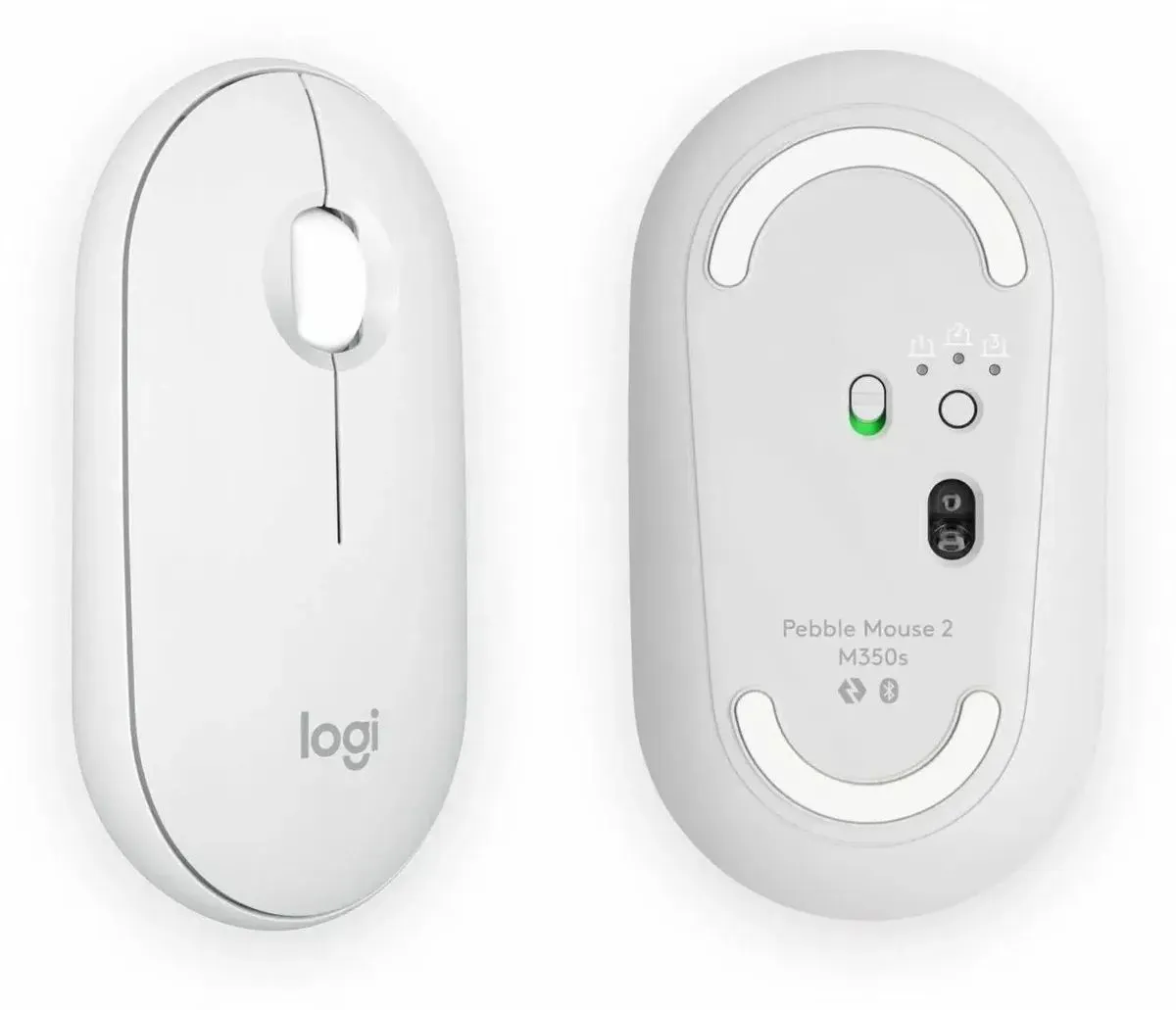 Мышь Logitech Pebble 2 M350S Wireless White (910-007013) - фото 2