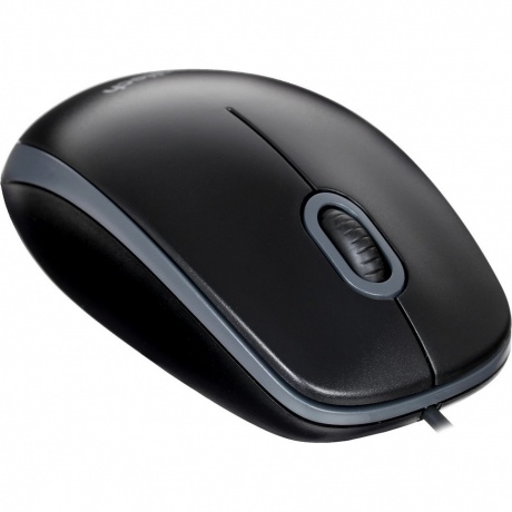Мышь Logitech B100 Black 910-003357 - фото 1