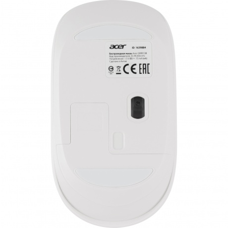 Мышь Acer OMR138 (ZL.MCEEE.01L) белый - фото 2