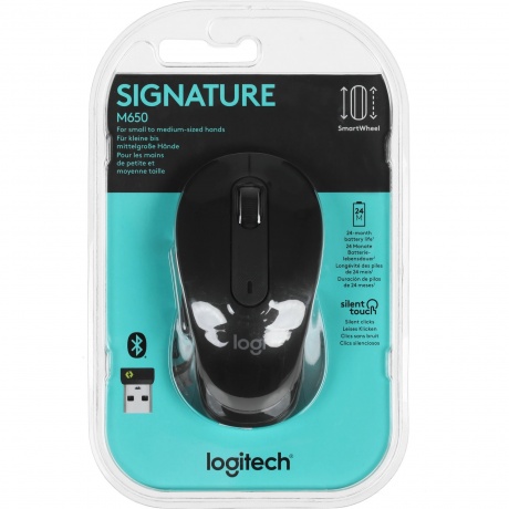 Мышь беспроводная Logitech Signature M650 (910-006276) Black - фото 7