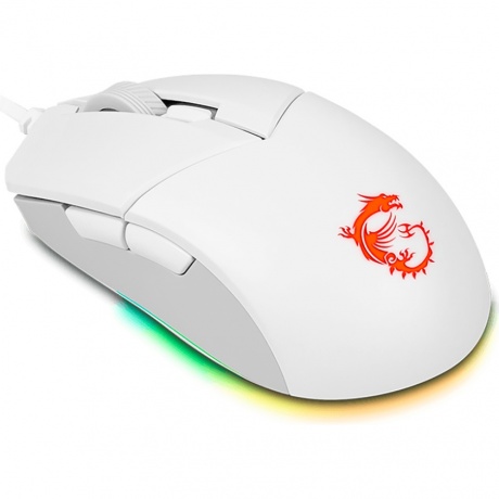 Мышь проводная MSI Clutch GM11 White - фото 1