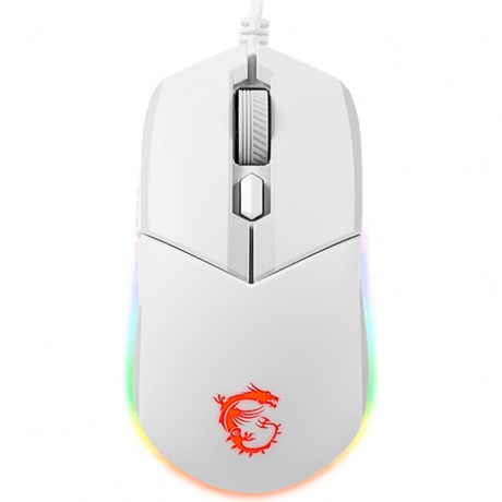 Мышь проводная MSI Clutch GM11 White - фото 2