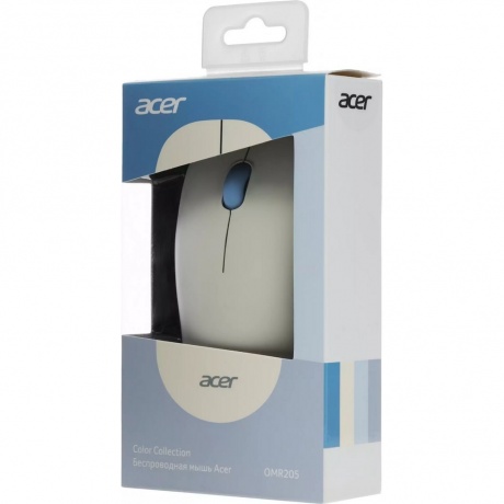Мышь Acer OMR205 (ZL.MCEEE.02H) белый/голубой - фото 13