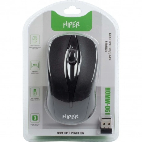 Мышь HIPER HOMW-061 черный