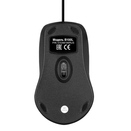 Мышь ExeGate Professional Standard B100L (EX298196RUS) черная - фото 4