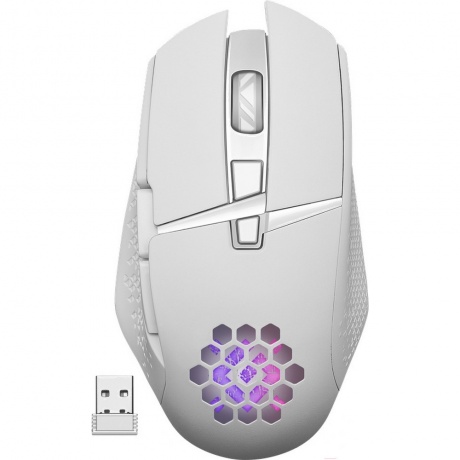 Мышь Defender Glory GM-514 white (52513) - фото 1