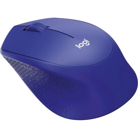 Мышь беспроводная Logitech M330 Silent Plus blue (910-004925) - фото 1