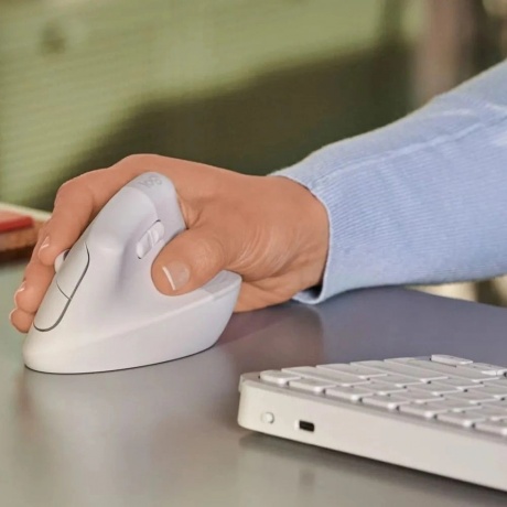 Мышь Logitech Lift белый (910-006486) - фото 7