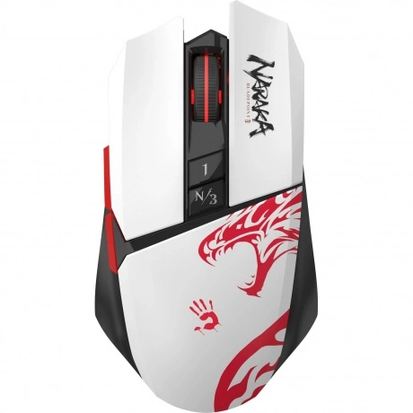 Мышь A4Tech Bloody R36 Ultra белый/черный/красный (R36 ULTRA NAR...