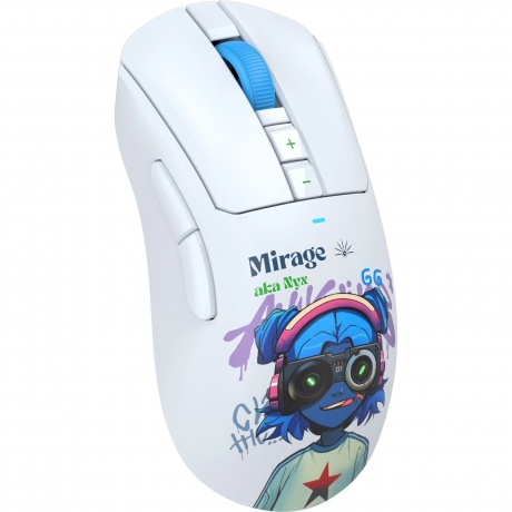 Мышь A4Tech Bloody R73 Pro белый/рисунок (R73 PRO NYX MIRAGE) - фото 7