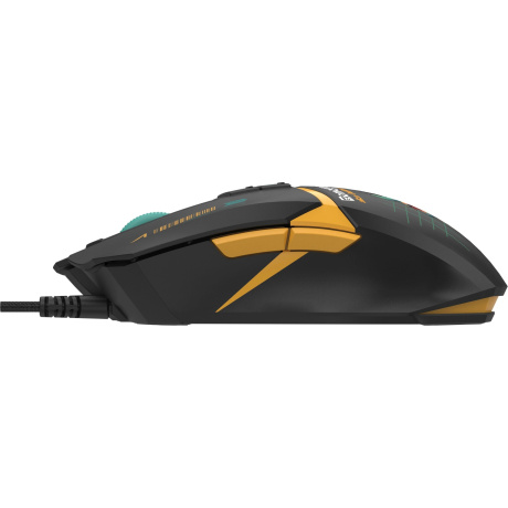 Мышь A4Tech Bloody W63 Max Renegade черный/рисунок - фото 13