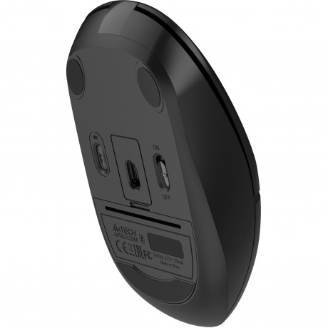 Мышь A4Tech Fstyler FB12S черный (FB12S USB BLACK) - фото 7