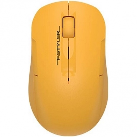 Мышь A4Tech Fstyler FG15CS Air2 желтый - фото 1