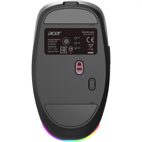 Мышь Acer Nitro OMR400 черный (ZL.MCECC.05B) - фото 2