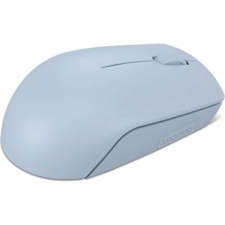 Мышь Lenovo 300 Wireless Compact светло-голубой (GY51L15679) - фото 4