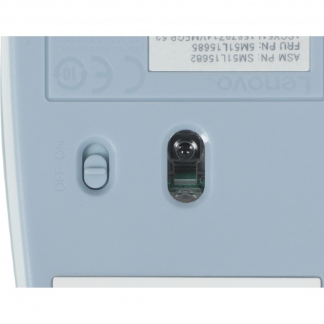 Мышь Lenovo 300 Wireless Compact светло-голубой (GY51L15679) - фото 7