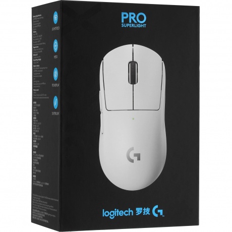 Мышь Logitech G Pro X Superlight белый (910-005946) - фото 9