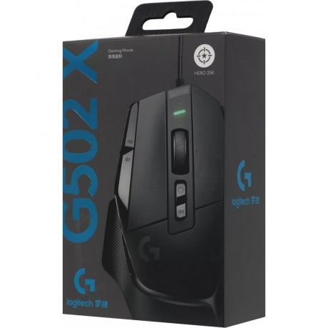 Мышь Logitech G502 X черный (910-006142) - фото 10