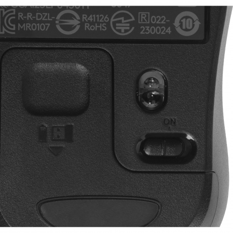 Мышь Logitech M186 черный/серый (910-004131) - фото 6
