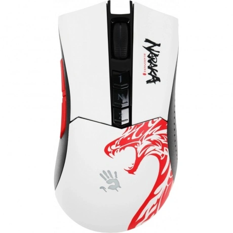 Мышь A4Tech Bloody R90 Plus Naraka белый/рисунок