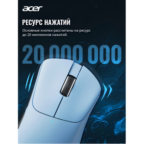 Мышь Acer Nitro OMR505 голубой (ZL.MCE11.01F) - фото 11