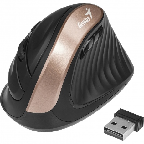Мышь беспроводная Genius Ergo 8250S Champagne (31030031400) - фото 1