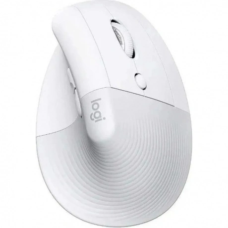 Мышь беспроводная Logitech Lift Vertical Ergonomic white/pale gr...