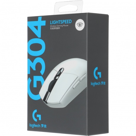Мышь беспроводная Logitech G304 910-005295 белый - фото 8