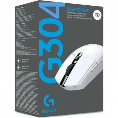 Мышь беспроводная Logitech G304 910-005295 белый - фото 10