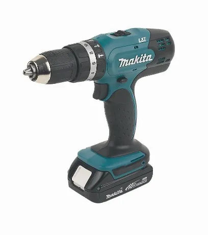 Дрель-шуруповерт ударная Makita DHP453SYE аккум. патрон:быстроза...