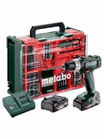 Дрель-шуруповерт Metabo BS 18 L 18Вт аккум. патрон:быстрозажимно...