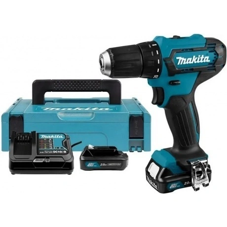 Дрель-шуруповерт Makita DF333DSAX6 аккум. патрон:быстрозажимной ...