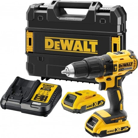 Дрель-шуруповерт DeWalt DCD777M2T аккум. патрон:быстрозажимной (...